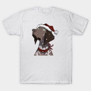 Cute German Shorthaired Pointer Drawing T-Shirt